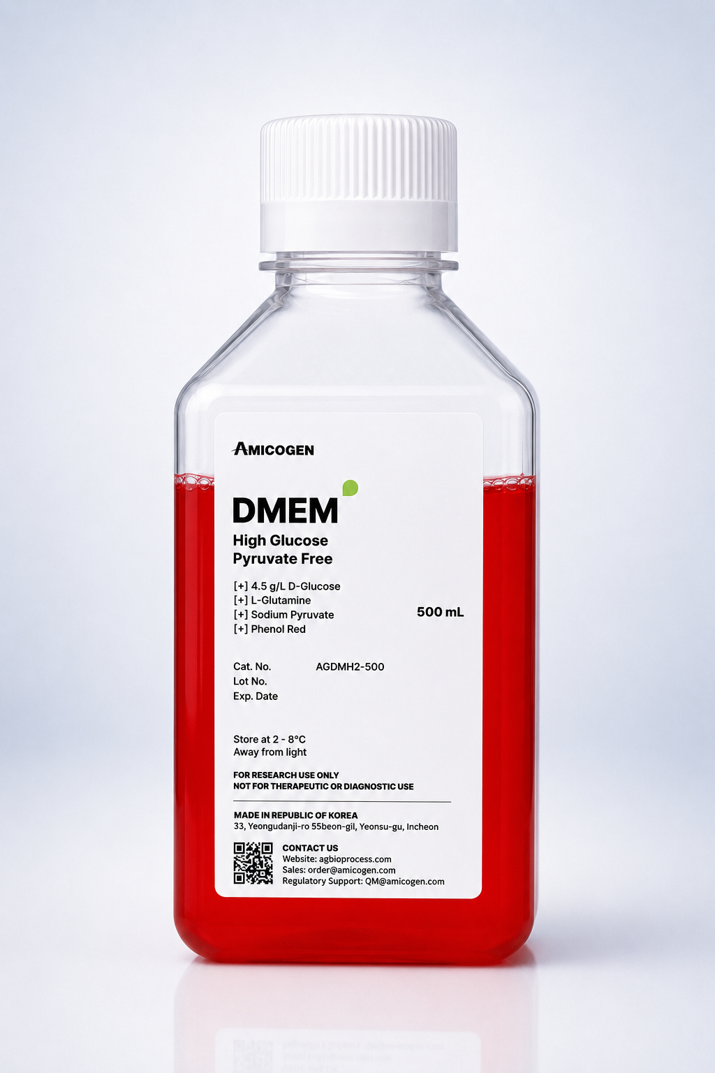 DMEM High Glucose Pyruvate Free